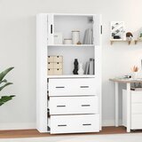  Visoka komoda bijela od konstruiranog drva | Eponuda.com
