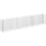 Furnova Visoka greda gabion pocinkano jeklo 270x30x60 cm, (21920781) | Shoptok.si