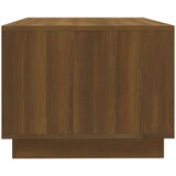  Stolić za kavu smeđa boja hrasta 102x55x43 cm konstruirano drvo | Shoptok.si