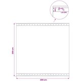 CERADA s rupama Zelena 2 x 2 m 260 gsm PE | shoptok.hr