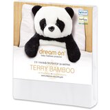 Dream On Terry Bamboo Baby Navlaka za dušek, Bela, 60x120 cm Cene