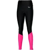 Mizuno Core Long Tight Black/Pink Peacock Women's Leggings