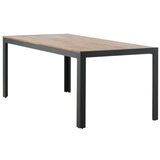 Venture Home Bois pravokutni vrtni blagovaonski stol 205 &amp;times; 90 cm, prirodna boja drva Slike