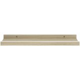  Zidne police 4 kom bijele i boja hrasta sonome 40 x 9 x 3 cm | shoptok.hr