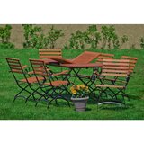 Ambia Garden Vrtna Garnitura Schlossgarten, 7-Delno, Evkaliptus | Shoptok.si