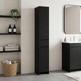  Kupaonski ormar Crni hrast 30 x 33 x 190 cm Konstruirano drvo | shoptok.hr