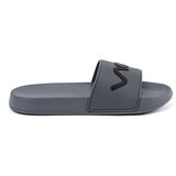 Shelvt Grey flip-flops with inscription | Shoptok.si