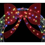  Vijenac s 80 LED svjetlima Šareni 92 x 92 x 9,5 cm Akril | shoptok.hr