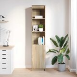  Visoka ploča sonoma hrast 37,5x35x180 cm izrađeno drvo | shoptok.hr
