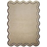 Flair Rugs Ručno rađen vunen tepih u prirodnoj boji 160x230 cm Leo Scallop – | shoptok.hr