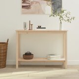  Konzolni stol 110 x 40 x 80 cm od masivne borovine | shoptok.hr