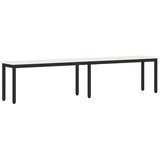  Klupa Bijelo 200 x 35 x 45 cm Čvrsto borovo drvo | Eponuda.com