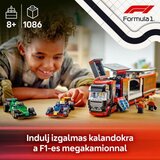 Lego 60445 Tovornjak F1® z dirkalnikoma F1® RB20 in AMR24 | Shoptok.si