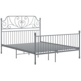  Okvir za krevet bez madraca sivi metalni 140 x 200 cm | shoptok.hr