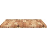 Stolna ploča 100x80x4 cm pravokutna od masivnog drva bagrema | shoptok.hr