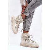 GOE Quilted Snow Boots Embellished with Rhinestones Women's | Shoptok.si