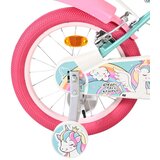 Volare dječji bicikl Unicorn 16″ zelene boje, s dvije ručne kočnice | shoptok.hr