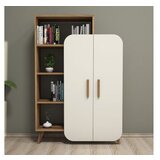 Hanah home polica za knjige form walnut cream | ePonuda.com
