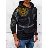 DStreet Black Men's Hoodie with Print | shoptok.hr