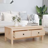  Stolić za kavu 100 x 50 x 40 cm od masivne borovine | shoptok.hr