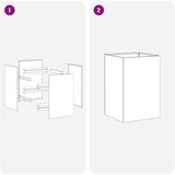 Vrtna saksija Crna 40 x 40 x 60 cm Čelična vrata | shoptok.hr