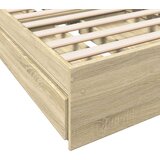 vidaXL Okvir za krevet s ladicama boja hrasta 90x200 cm | shoptok.hr