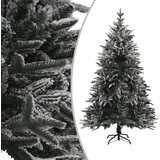  Umjetno božićno drvce sa snijegom zeleno 210 cm PVC i PE - 210 x 130 cm 1 S nagomilanim snijegom 1 | shoptok.hr