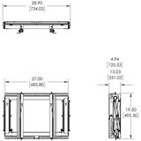 Vogels PFW6870, Pop-out zidni nosač za video zid, landscape, do 72kg | shoptok.hr