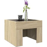  Stolić s beskonačnim LED svjetlima boja hrasta 40x40x30 cm | Eponuda.com
