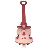  LED guralica za djecu s ručkom s svjetlećim rogom, unicorn pink | shoptok.hr