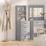  Highboard Sivi hrast sonoma 40 x 41 x 135 cm Konstruirano drvo | shoptok.hr