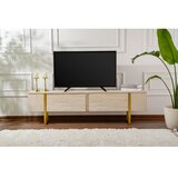 Hanah home TV polica Serenity Travertine Gold | ePonuda.com