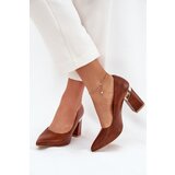 Boto Leather Pumps Lewski 3117 Dark Brown | shoptok.hr