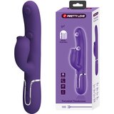 Pretty Love Gigi Twinkled Tenderness 3in1 Licking & Tapping Rabbit Vibrator Purple | shoptok.hr