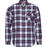 Tommy Jeans Srajce z dolgimi rokavi TJM RELAXED FLANNEL SHIRT Večbarvna | Shoptok.si
