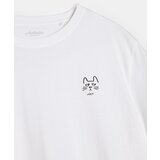 Sinsay Pamučna majica s printom | shoptok.hr