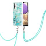 INORCO YB IMD Series-5 ovitek za telefon Samsung Galaxy A23 4G/5G (globalna različica) IML IMD galvaniziran TPU ohišje telefona z vrvico, (22033345) | Shoptok.si