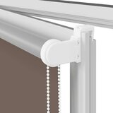 vidaXL Roleta zatemnjena kava 160x130 cm Širina tkanine 156,6 cm | Shoptok.si