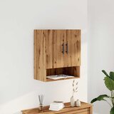 vidaXL Stenska omarica artisan hrast 60x31x70 cm inženirski les Cene