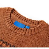  Dječji pulover pleteni boja konjaka 116 | shoptok.hr