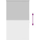 Rolo zavjesa za zamračivanje 124,4 x 175 cm Širina tkanine 120 cm siva | shoptok.hr