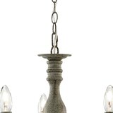Lesnina XXXL Searchlight 2265-5GY - Luster na lancu GREYTHORNE 5xE14/40W/230V | Eponuda.com