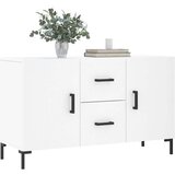 vidaXL Komoda bela 100x36x60 cm inženirski les | Shoptok.si