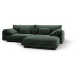 Micadoni Temno zelena kotna sedežna garnitura (desni kot) Torino – Home | Shoptok.si