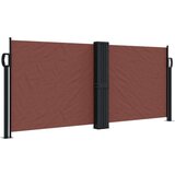  Uvlačiva bočna tenda 100 x 600 cm smeđa | shoptok.hr