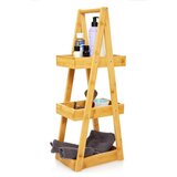Blumfeldt Premium, regal za tuš, 25 x 66 x 18 cm, vodootporan, bambus | shoptok.hr