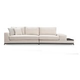 Atelier Del Sofa sofa line with side table beige | ePonuda.com