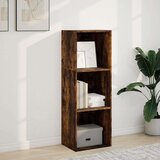 vidaXL Knjižna omara dimljeni hrast 40x30x114 cm inženirski les | Shoptok.si
