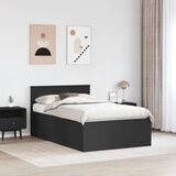  Krevetna konstrukcija Crna 120 x 190 cm Konstruirano drvo | shoptok.hr