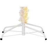  Umjetno božićno drvce s obojenim vrhovima bijelo 240 cm PVC | shoptok.hr